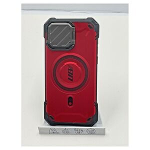 SUPCASE UB Mag‎ iPhone 16 Pro Max Rugged Case Red Kickstand MagSafe